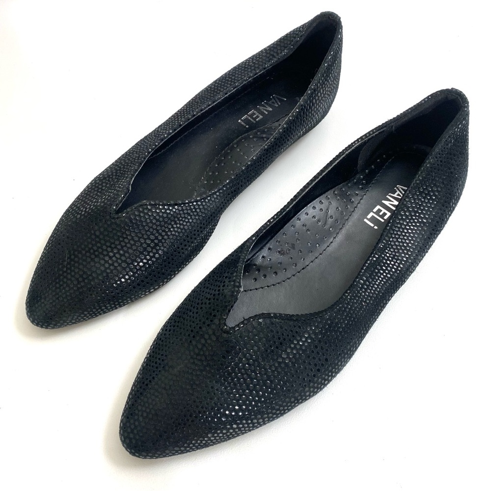 Vaneli Shoes Womens 6.5 M Ballet Flats Slip On Comfort Pointed Toe Womens Shoes
